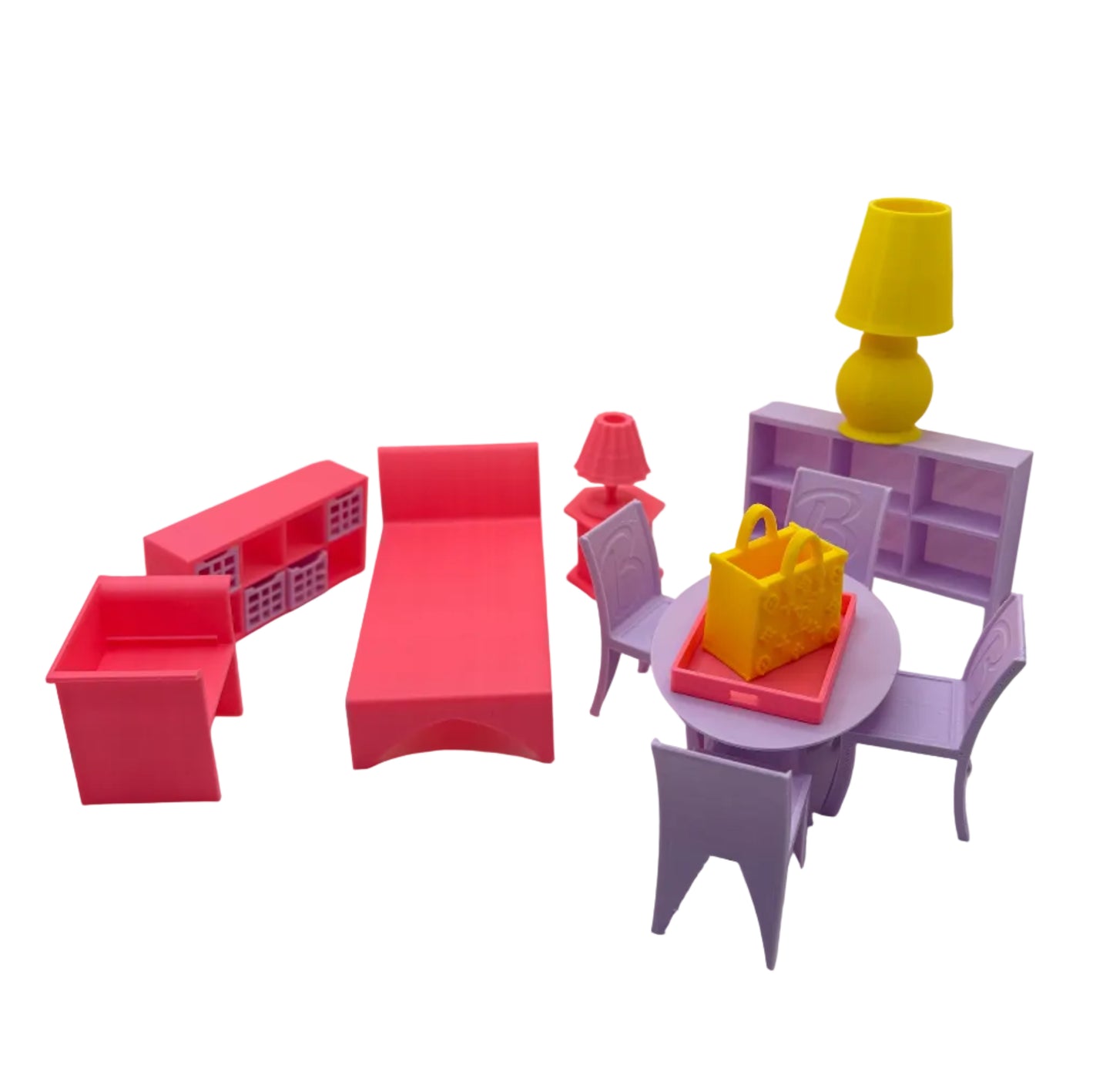 Dollhouse furniture 3D printed