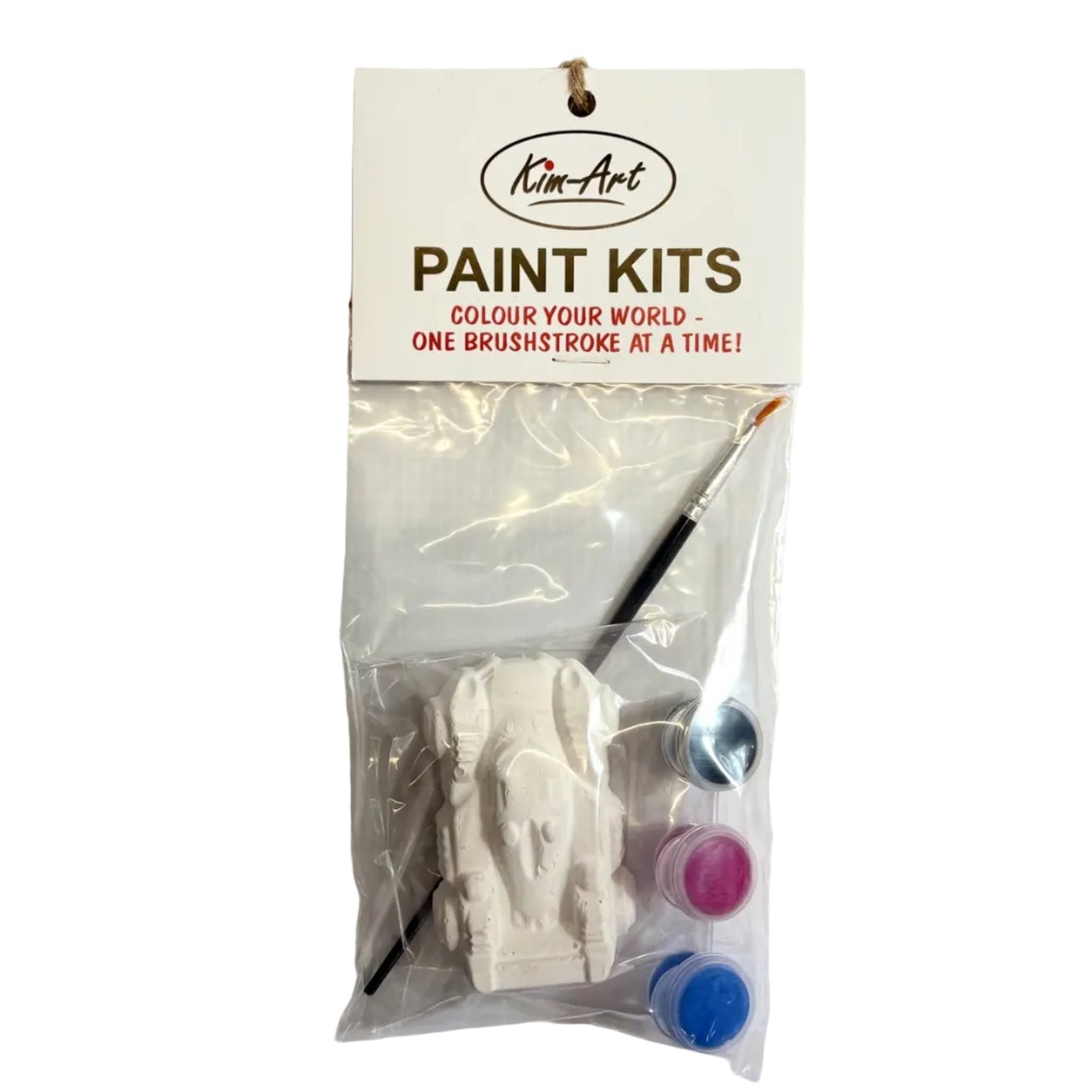 Racing car figurine painting kit