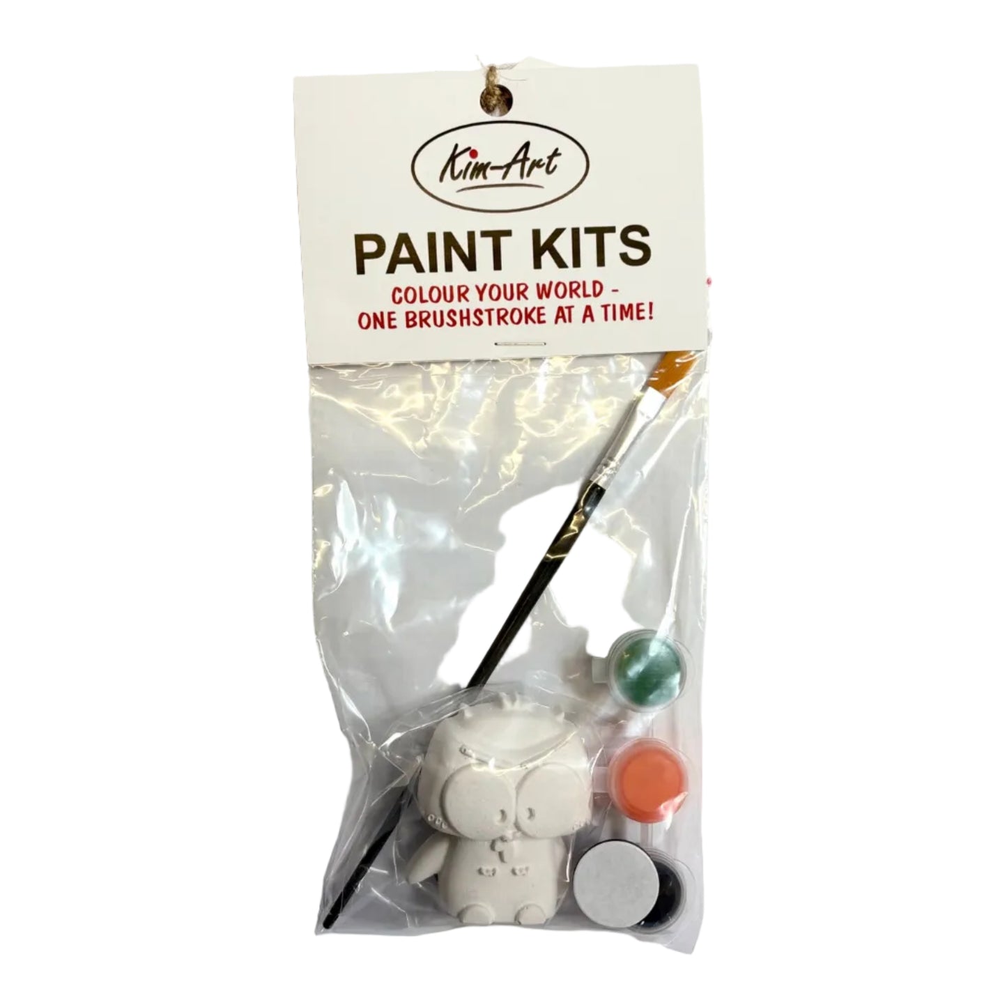 Owl figurine painting kit