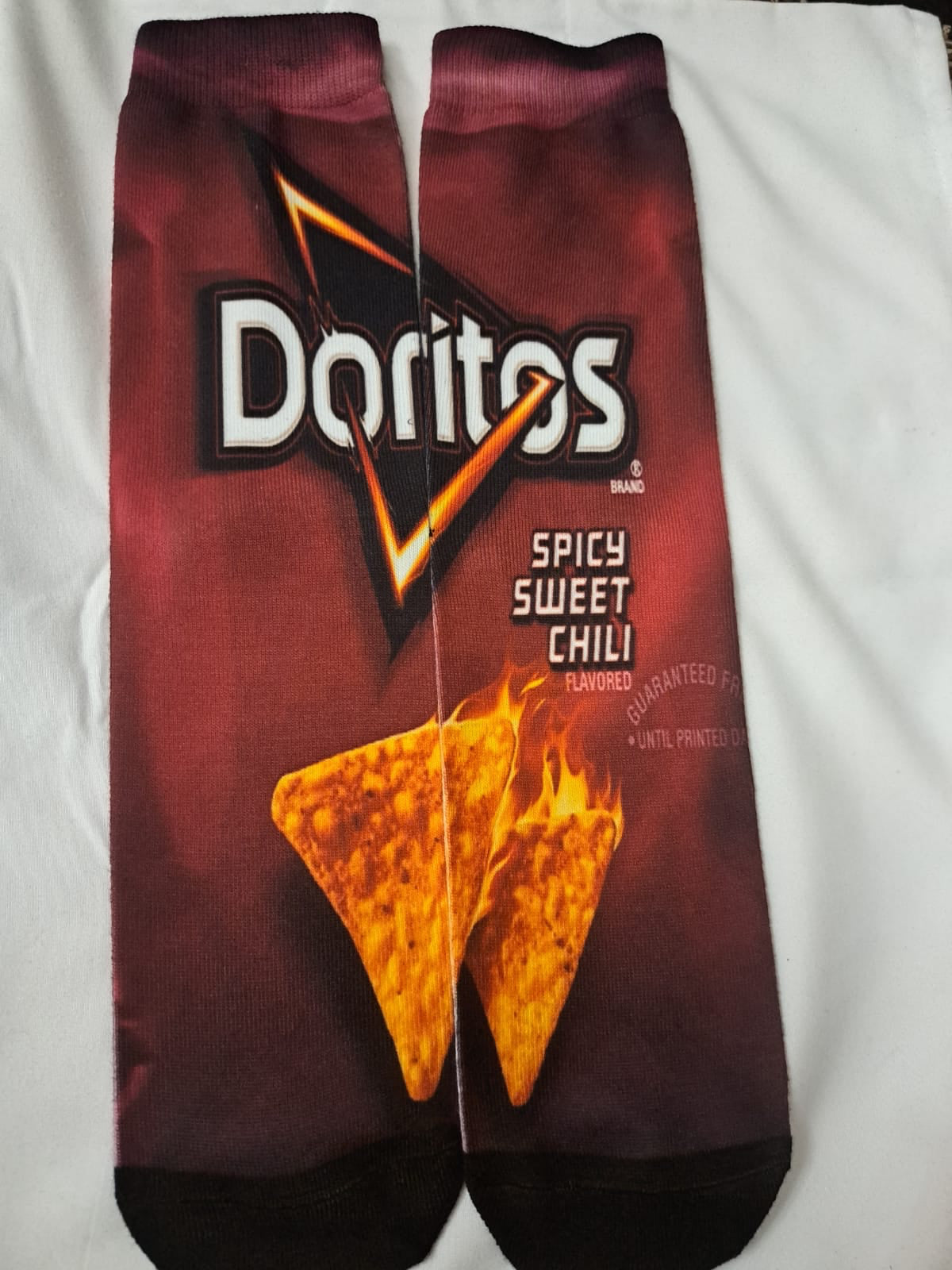 Flavored chip socks