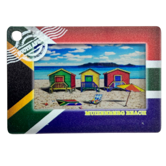 Acrylic Keyholder Cape Town Muizenberg Beach