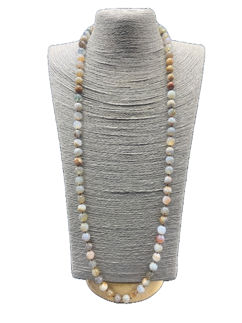 Handmade Orange Agate necklace