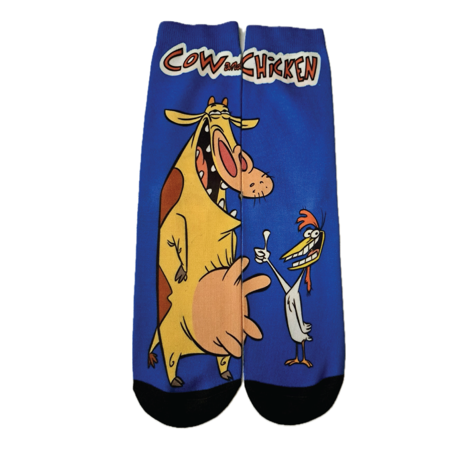 Novelty Cow & Chicken Socks