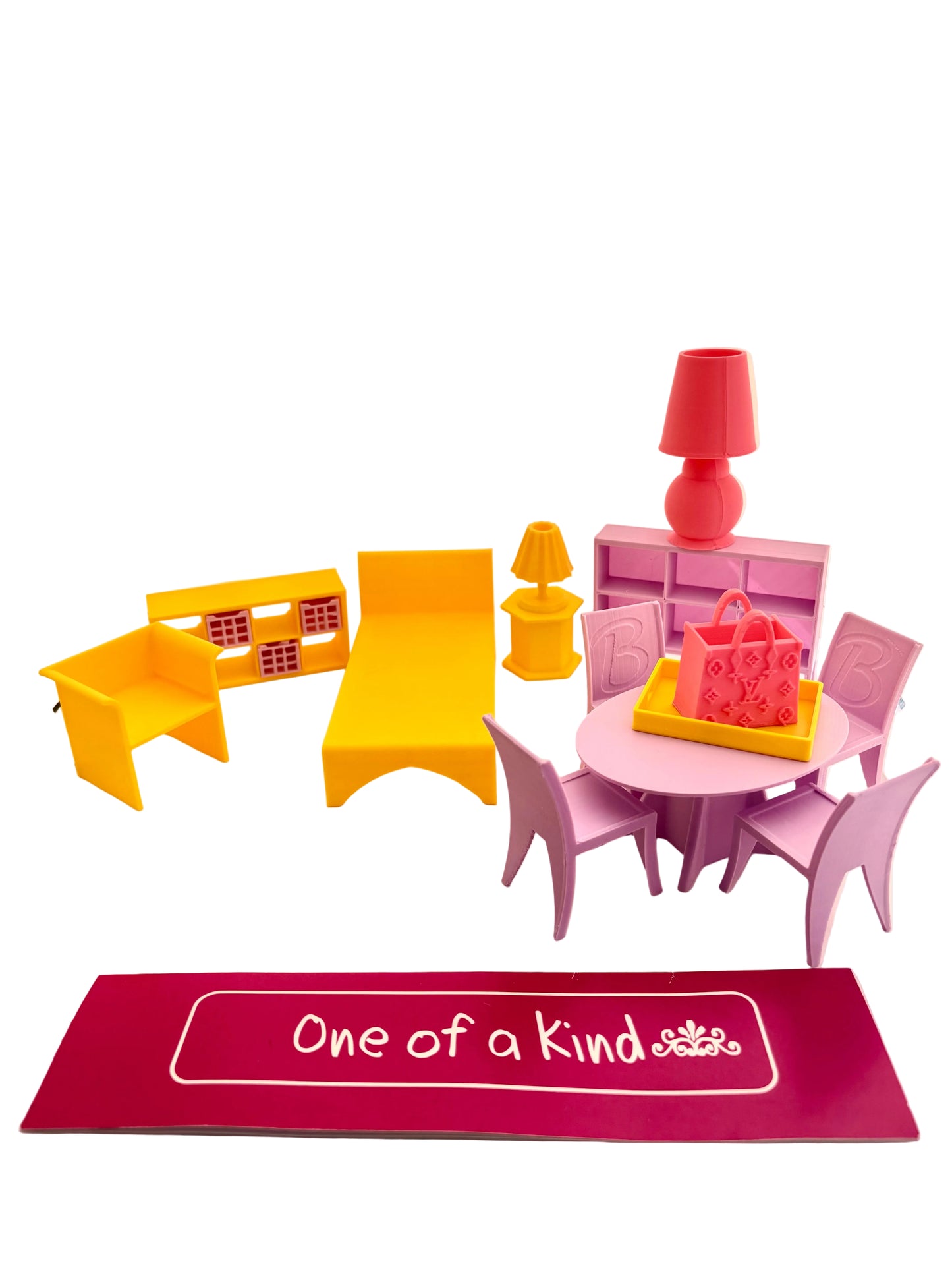 Dollhouse furniture 3D printed