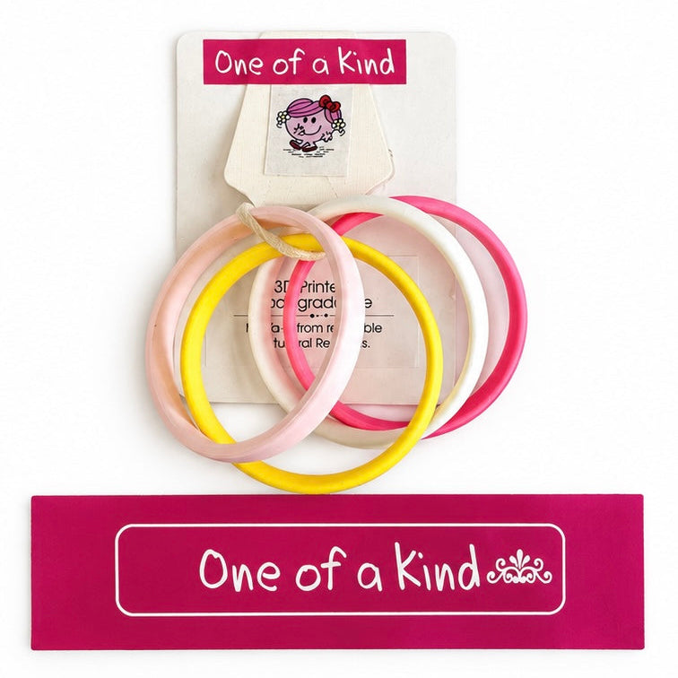 Mademoiselle’s Little Girl 3D Printed Lightweight Bangles