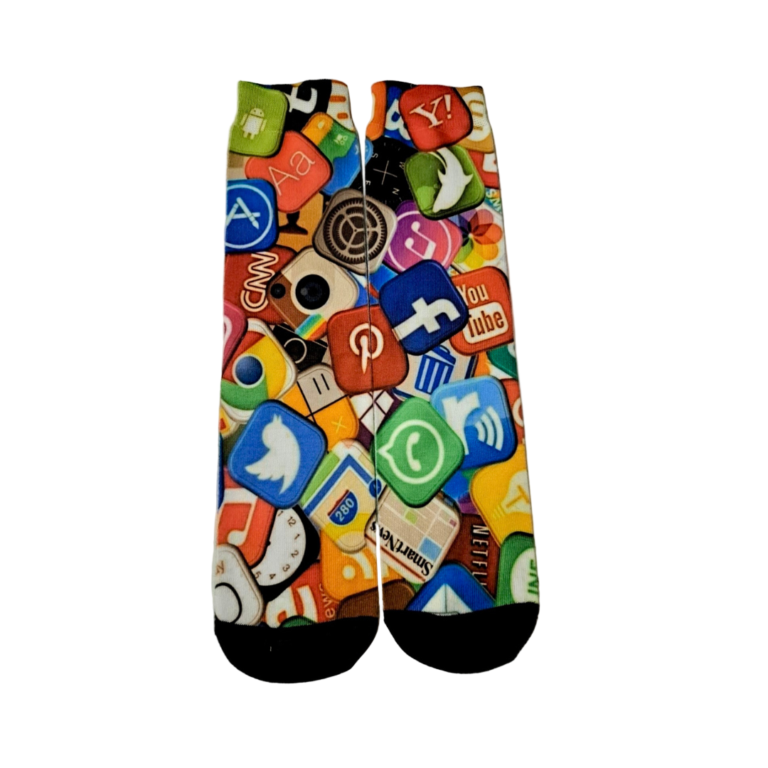 Novelty Logo Socks