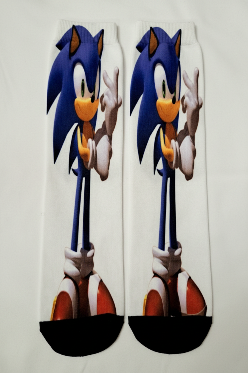 Novelty Video Game Character Socks