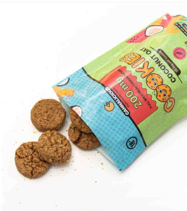 Coconut Oat THC Cookies – 20mg