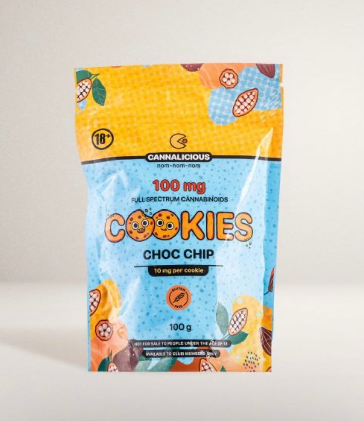 Choc Chip Cookies – 10mg