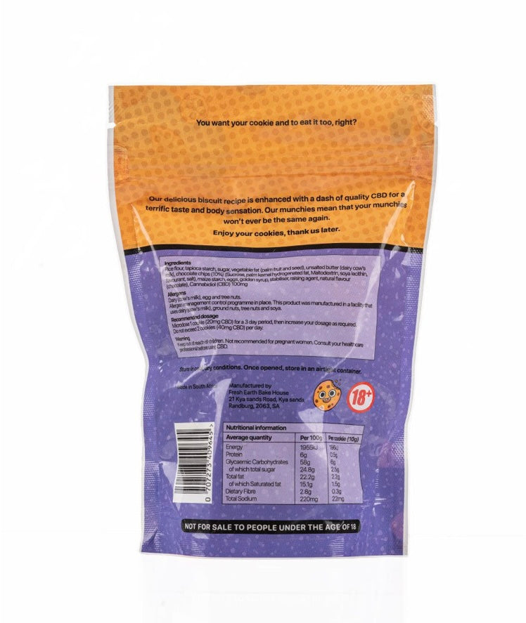 Choc Chip Cookies – 20mg