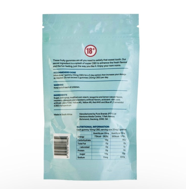 Yummy Gummies – 10mg THC – 10 servings