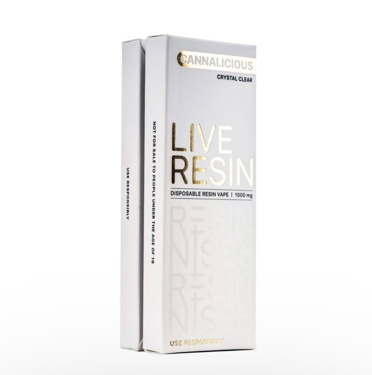 Live Resin – THC Disposable Vape – 1ml