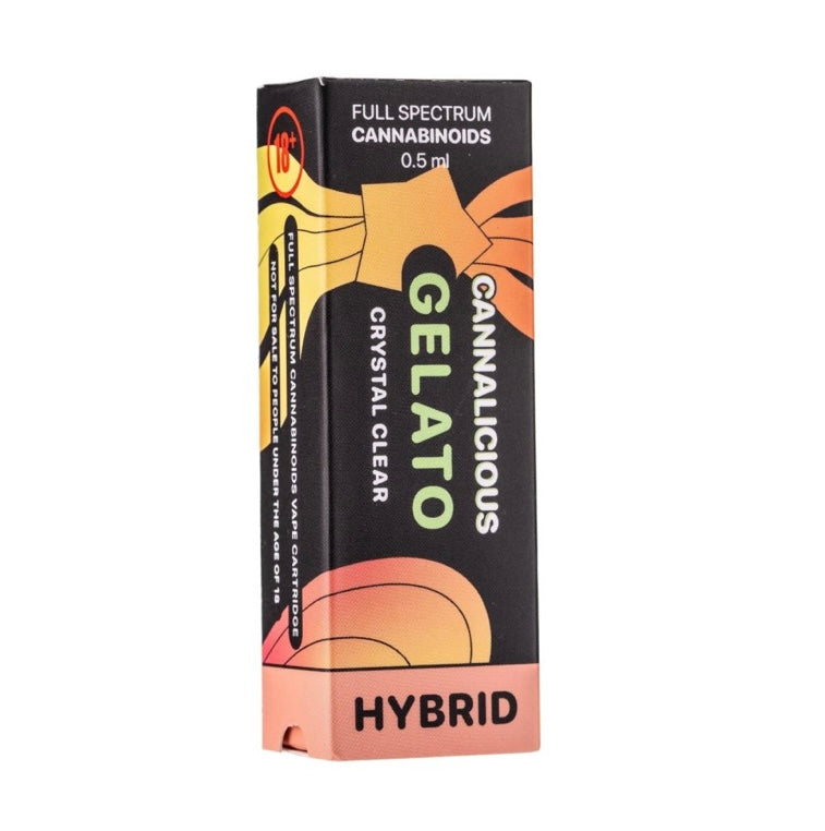Gelato Hybrid – THC Vape Cartridge – 0.5ml
