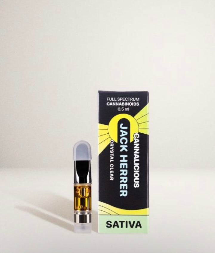 Jack Herrer Sativa – THC Vape Cartridge – 0.5ml