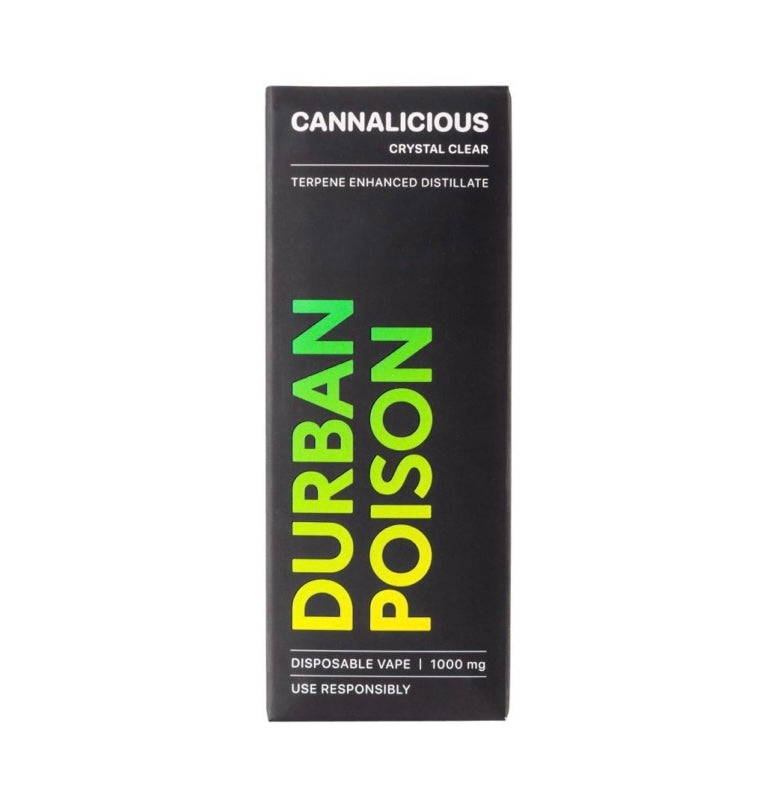 Durban Poison Sativa – THC Disposable Vape – 1ml