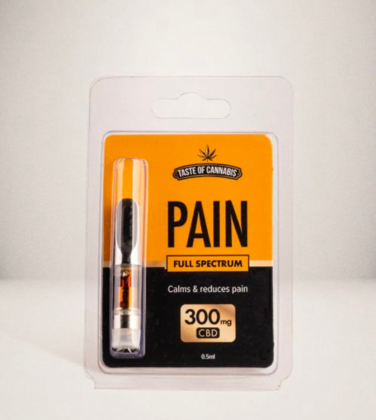 Pain Relief - Full Spectrum 300mg CBD Vape Cartridge - 0.5ml