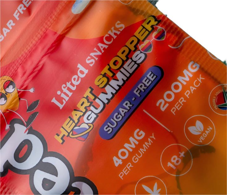 HEART STOPPER GUMMIES 200mg ( SUGAR FREE, VEGAN)