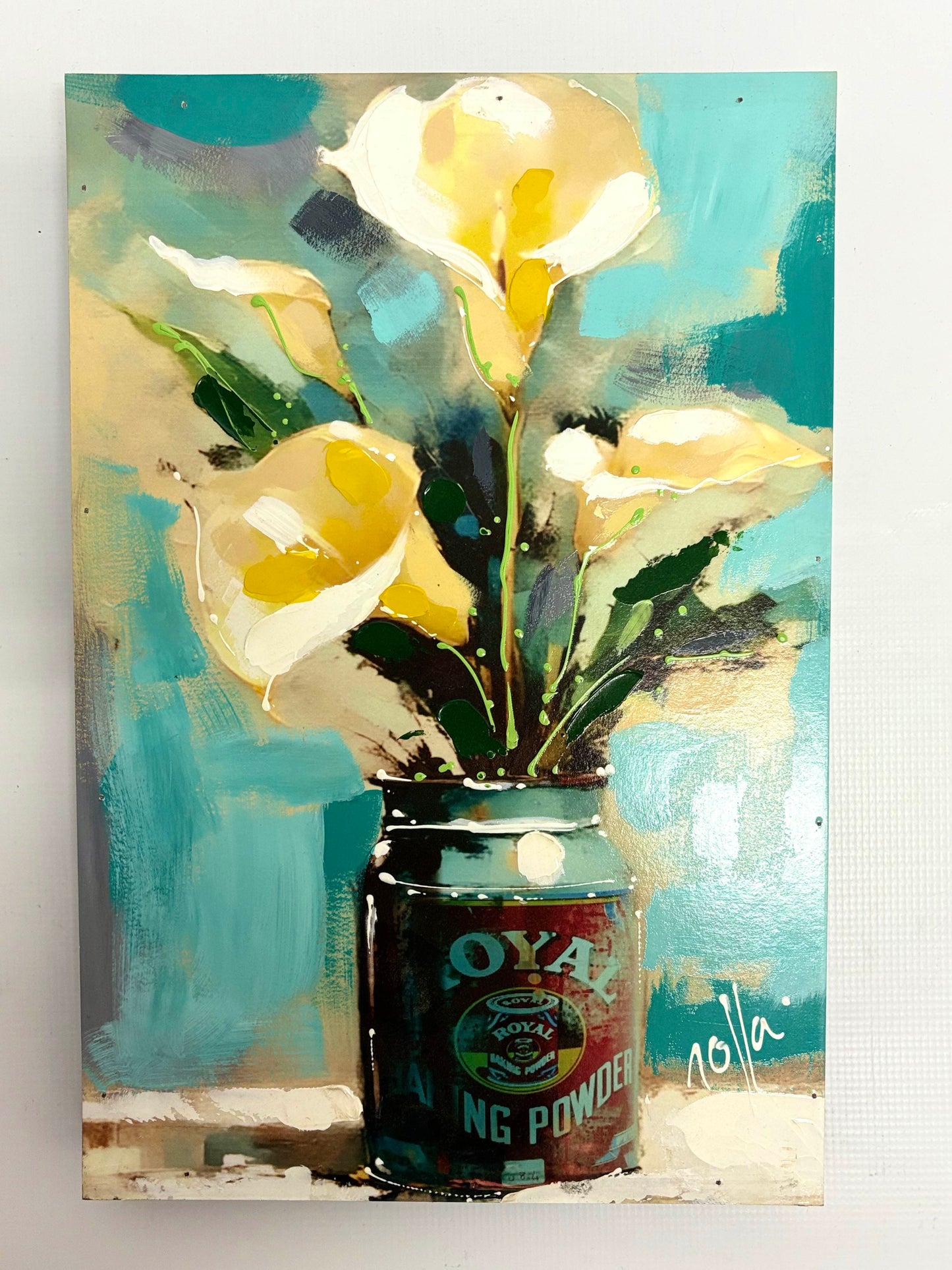 Bloom Royal” – Vintage Floral Wall Art