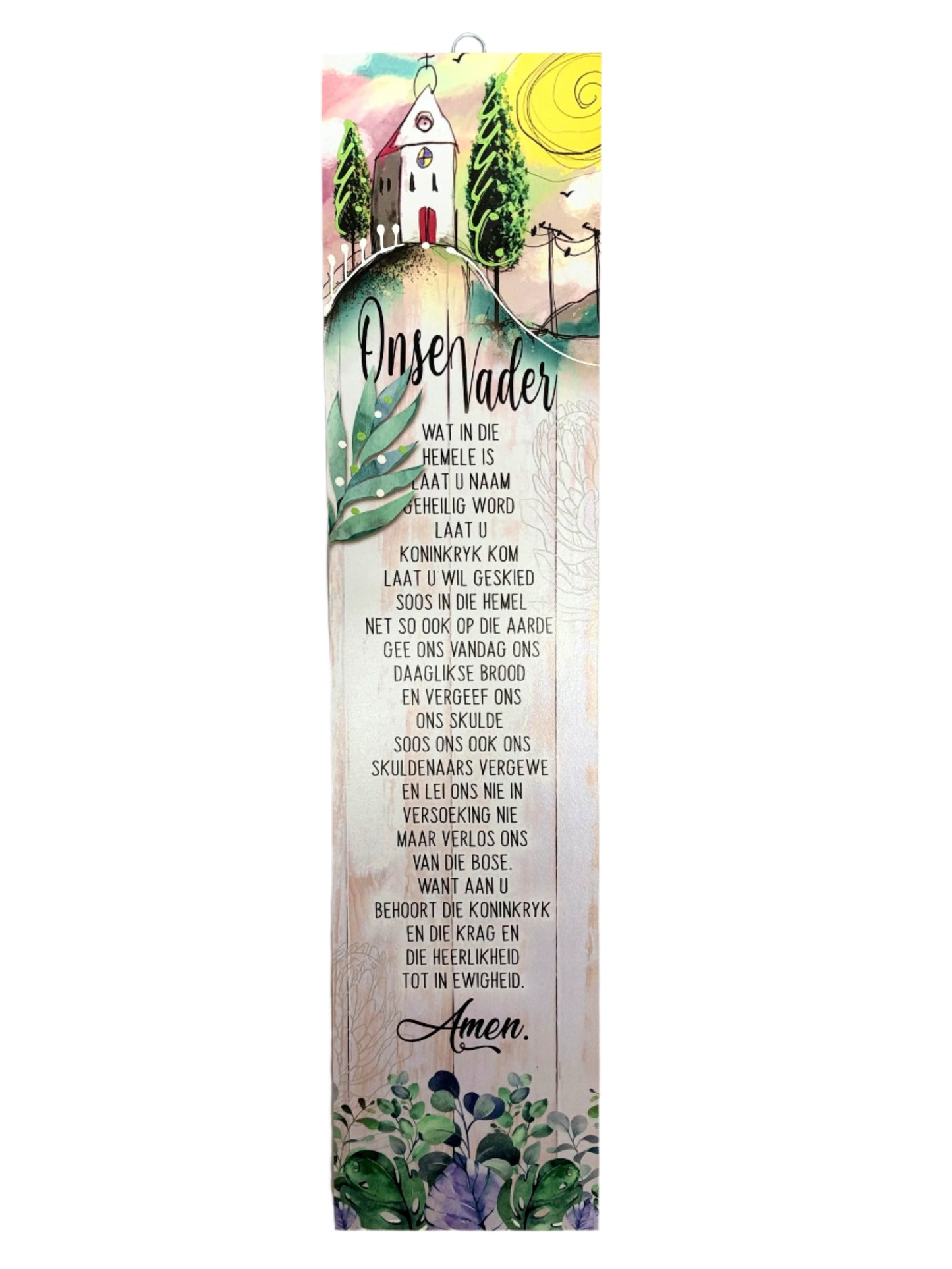 “Onse Vader” – Afrikaans Lord’s Prayer Wall Art
