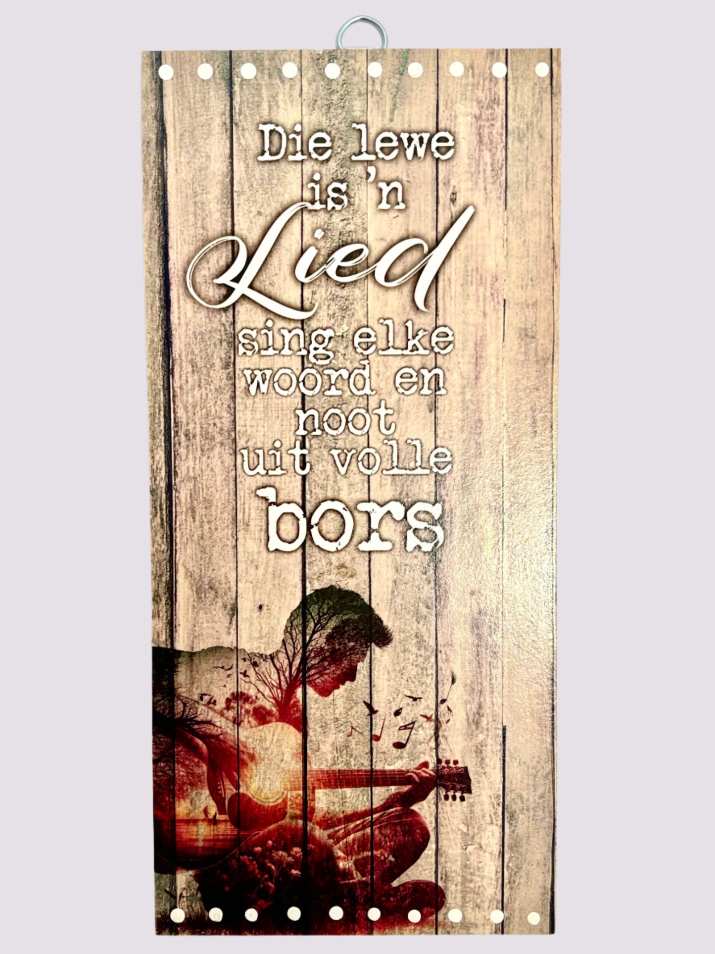 “Die Lewe is ’n Lied” – Afrikaans Musical Wall Art