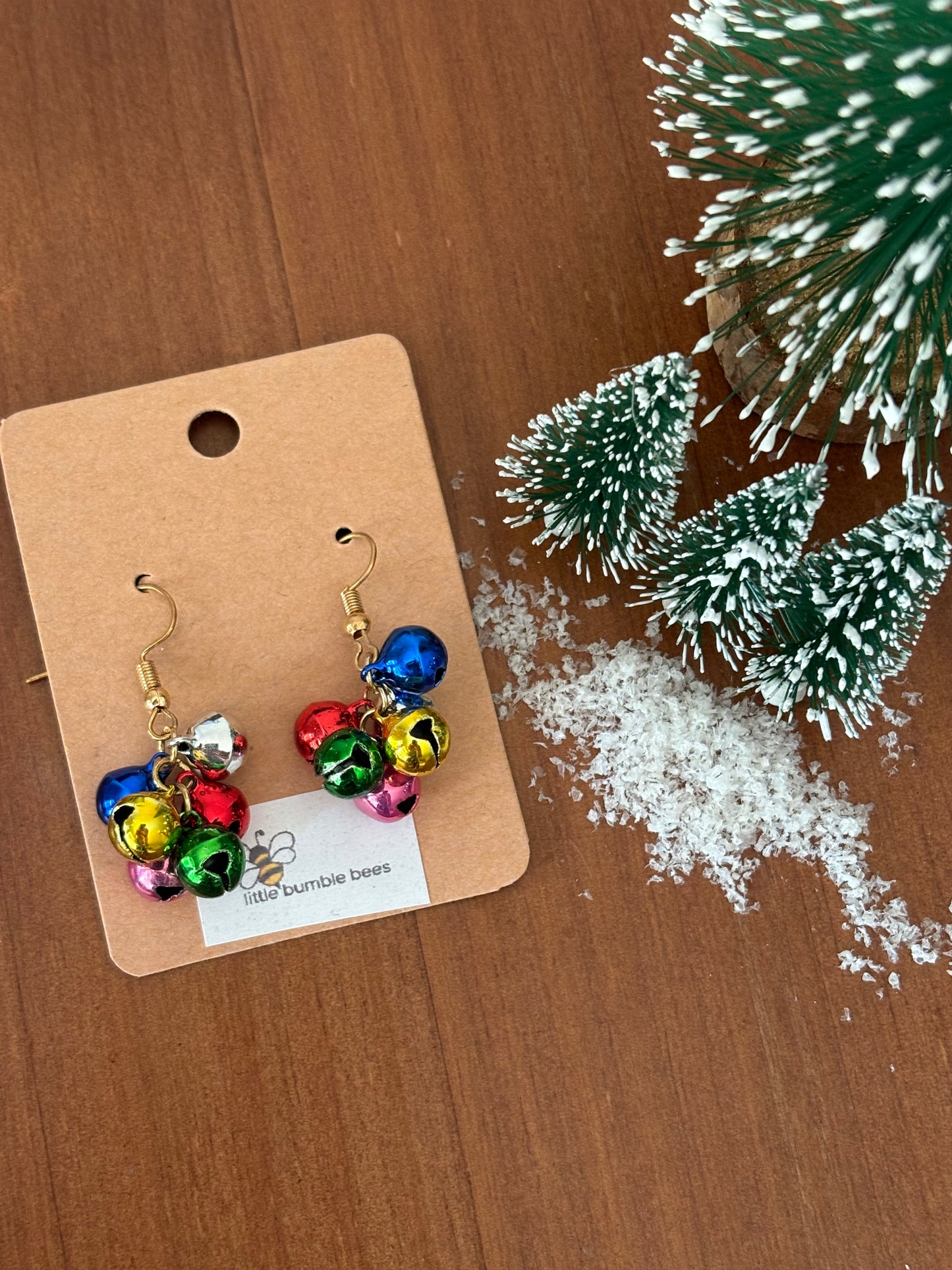 Jingle Bells Christmas Earrings