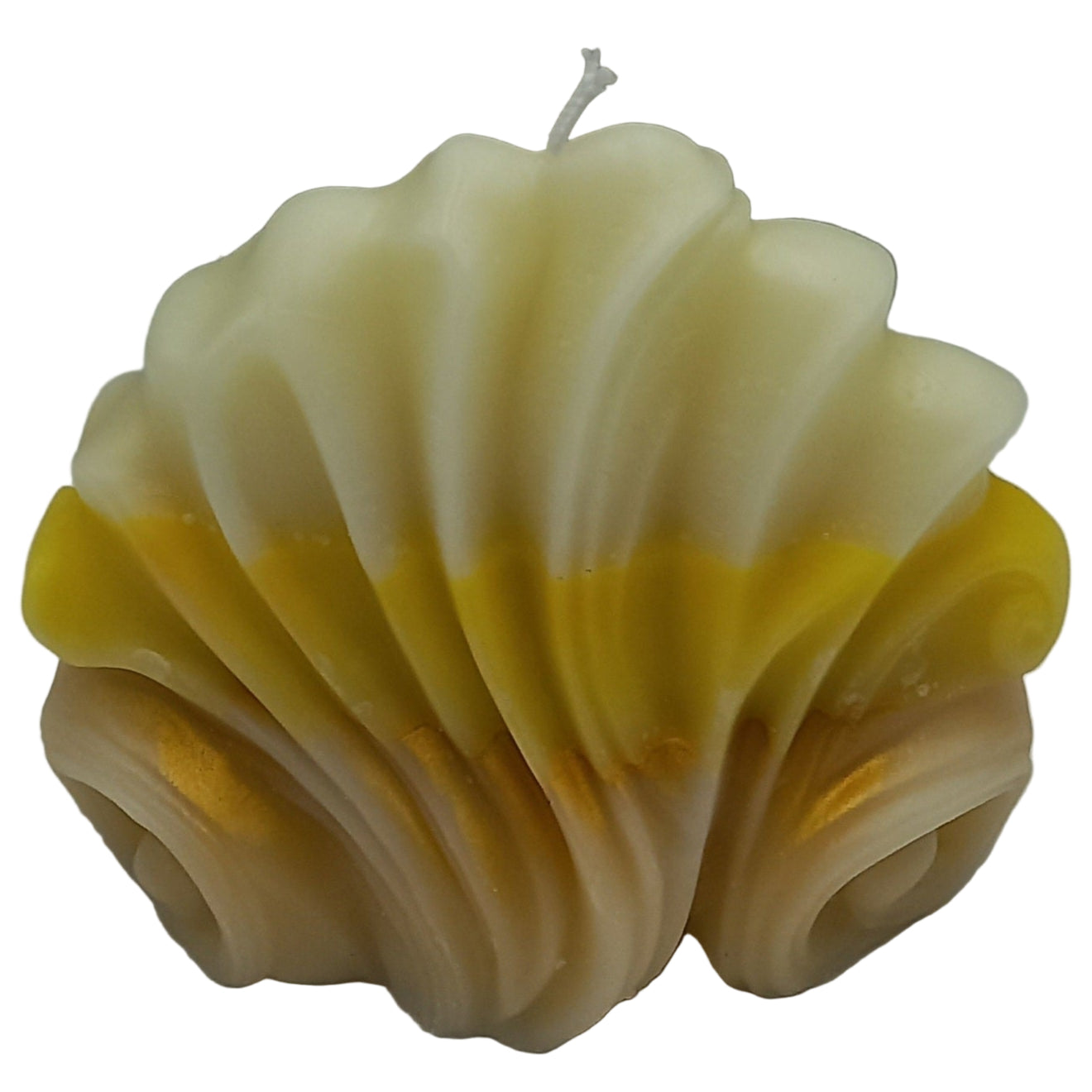 Golden Shell Candle