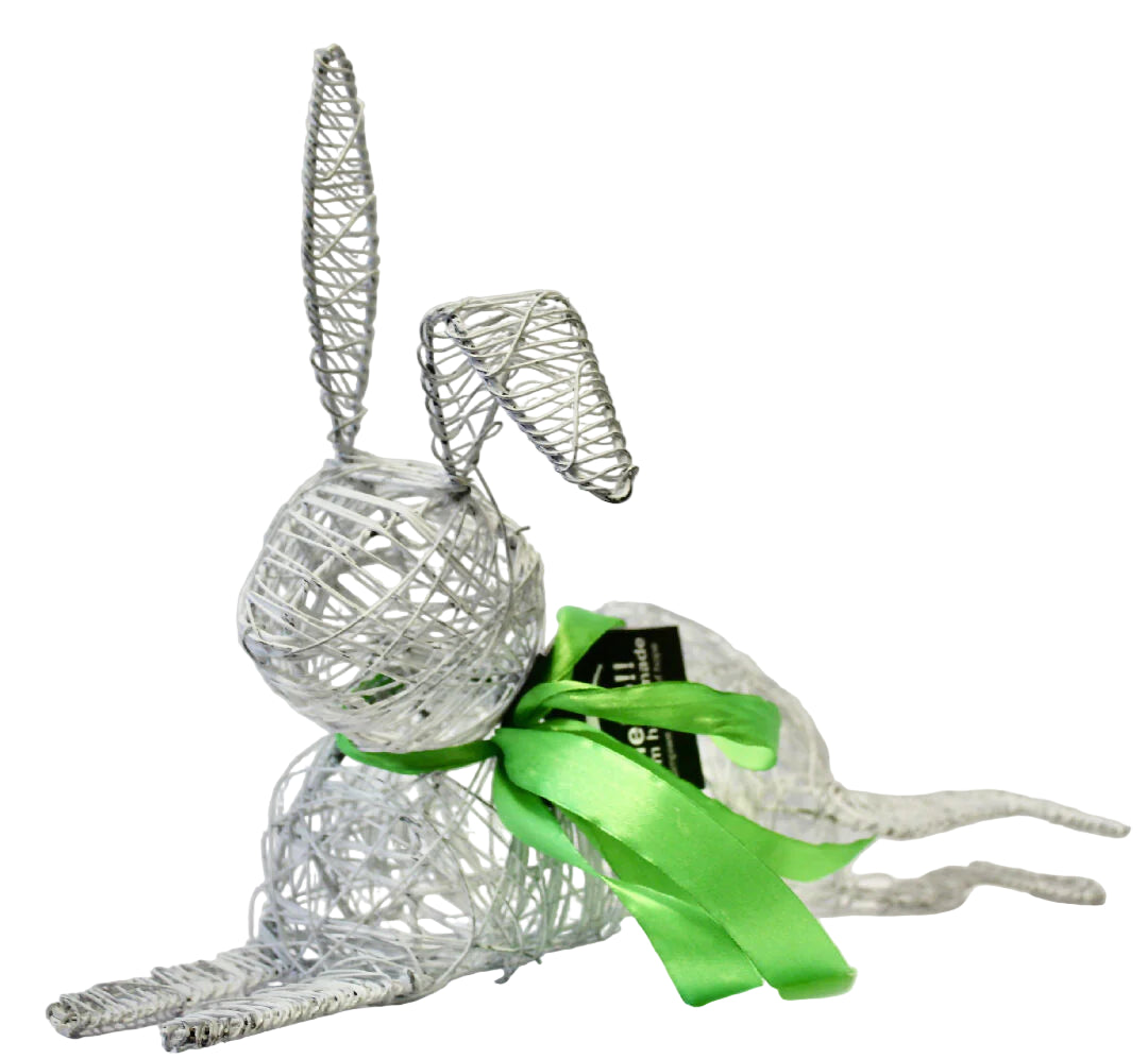 Handmade Lazy Wire Bunny
