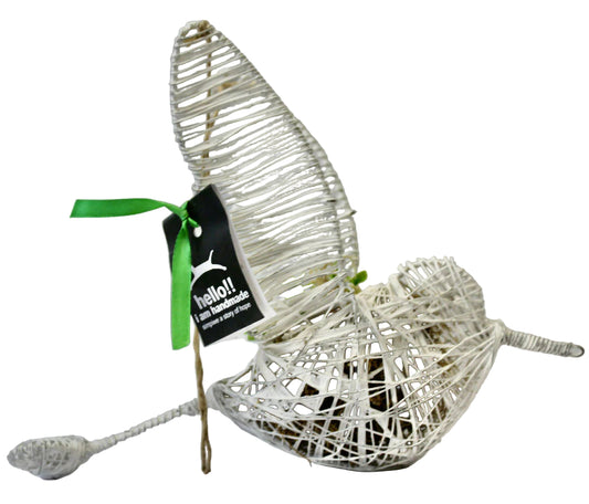 Handmade Wire Hanging Sugarbird for Air Plant