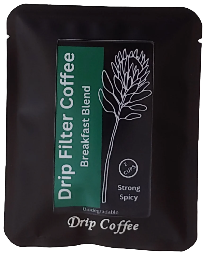 Breakfast Blend - Drip Filter Coffee (2 Cups)