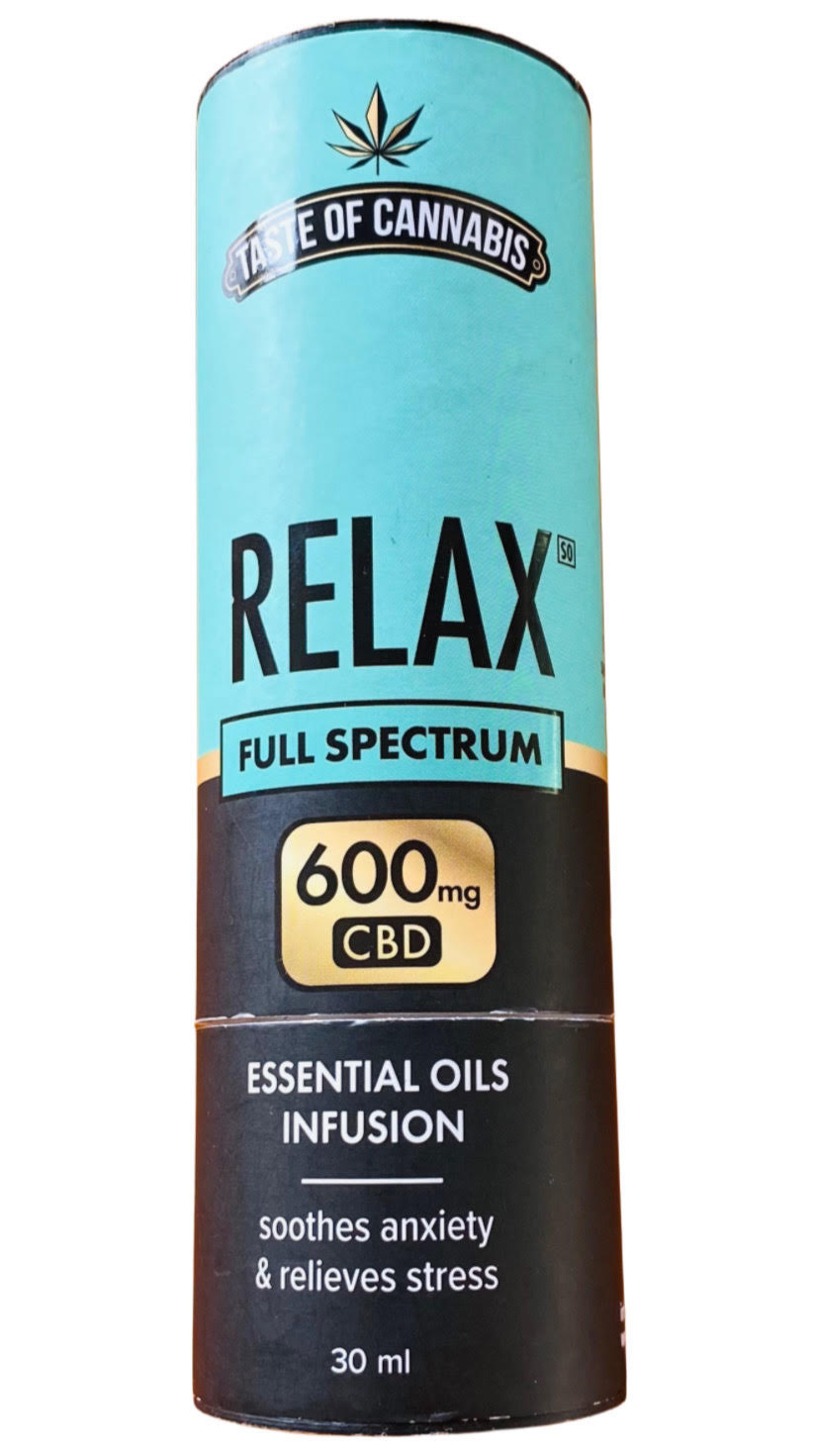 Relax 600mg – Full Spectrum CBD Oil