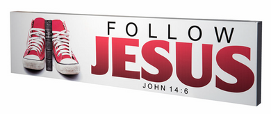 “Follow Jesus” - Biblical Canvas jatradeshop.com