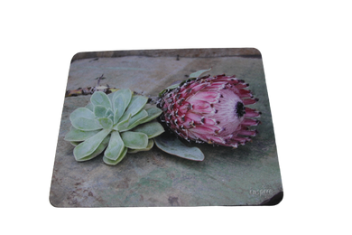 Mousepad - Protea & Succulent jatrade.co.za