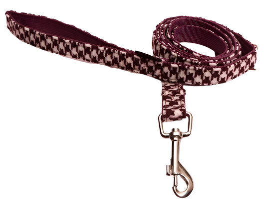 Dark purple and white, dark purple, chihuahua head
