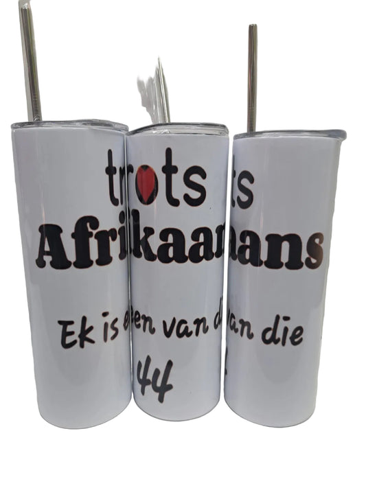 Funny afrikaans tumbler