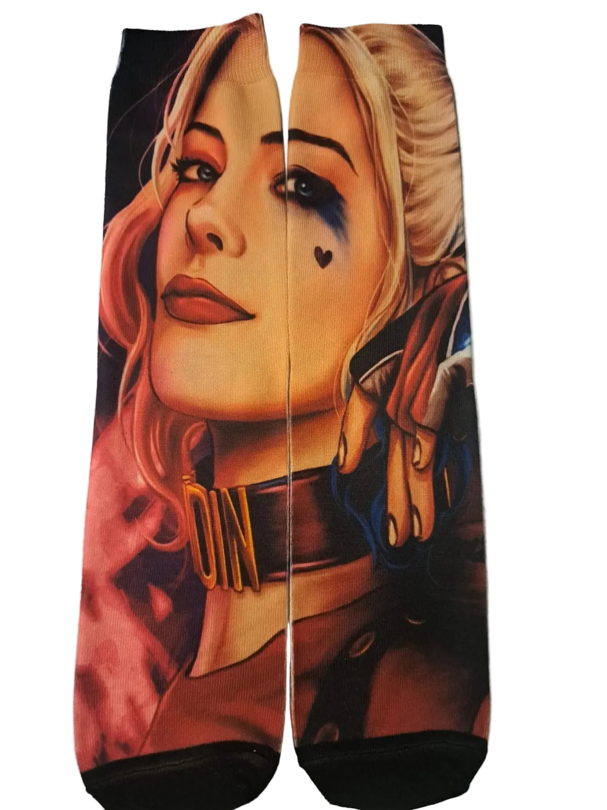 Girl villain socks