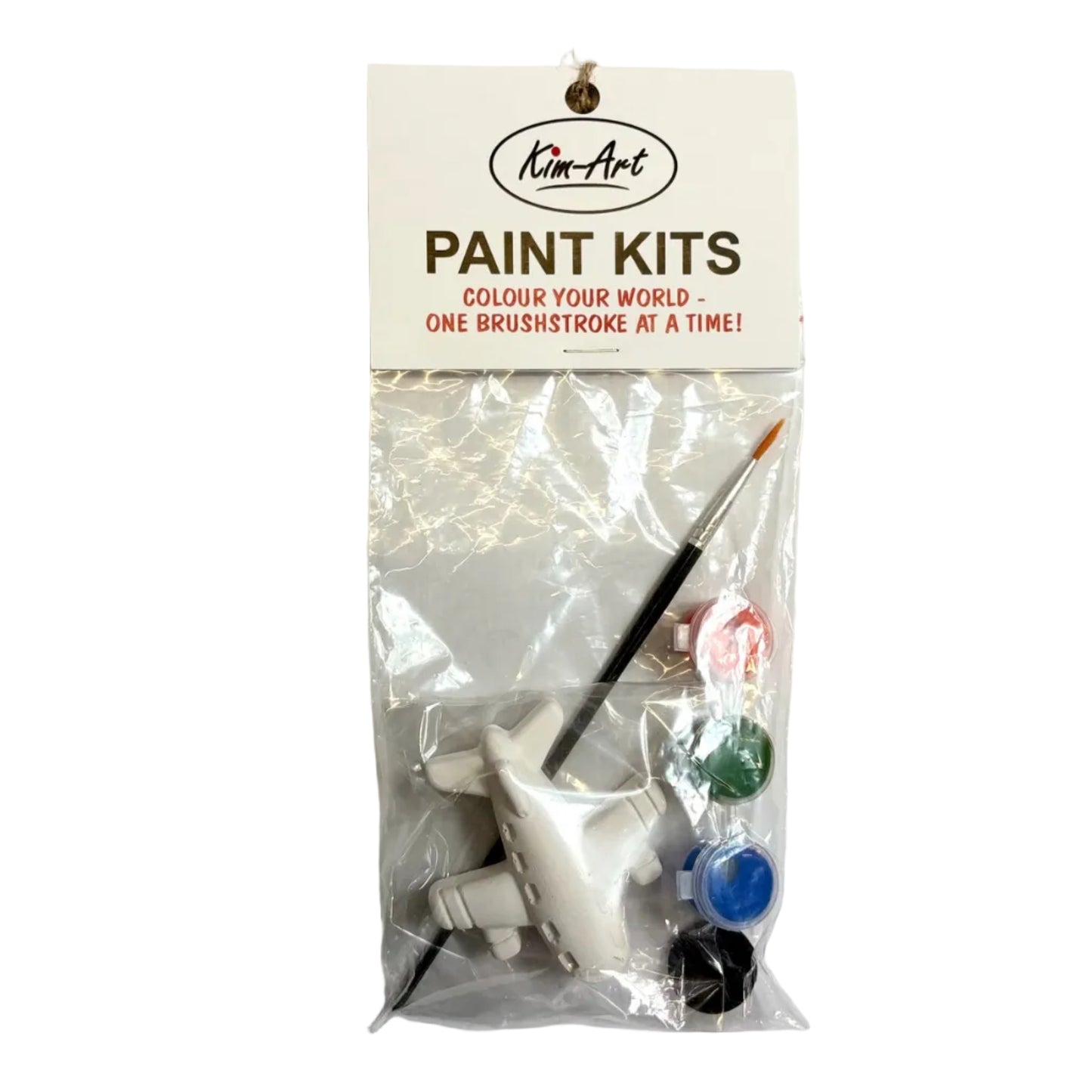 Aeroplane figurine painting kit