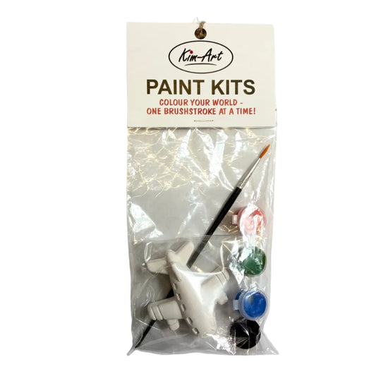 Aeroplane figurine painting kit