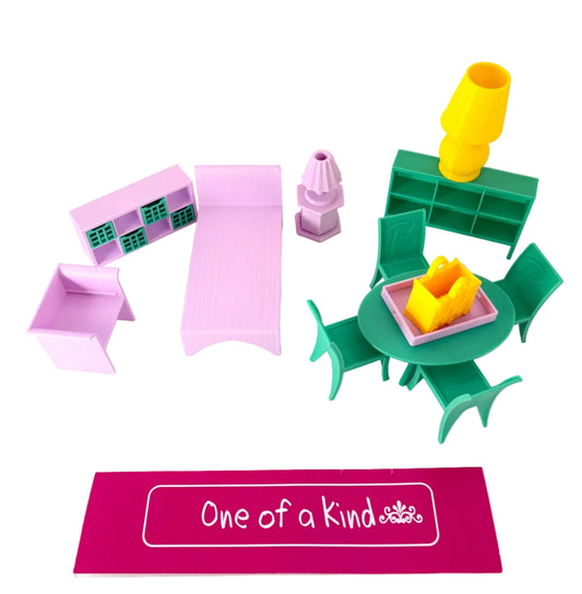 Dollhouse furniture 3D printed