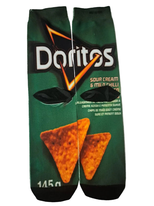 Flavored chip socks