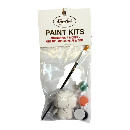 Owl figurine painting kit