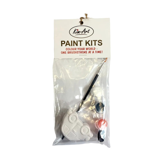 Car figurine painting kit