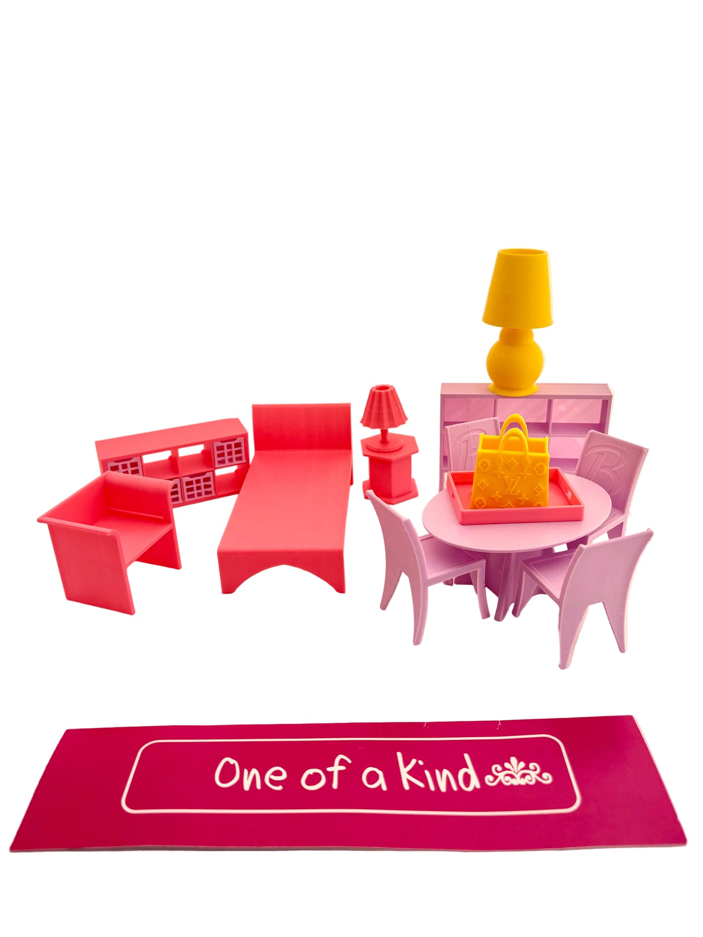 Dollhouse furniture 3D printed