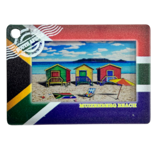 Acrylic Keyholder Cape Town Muizenberg Beach