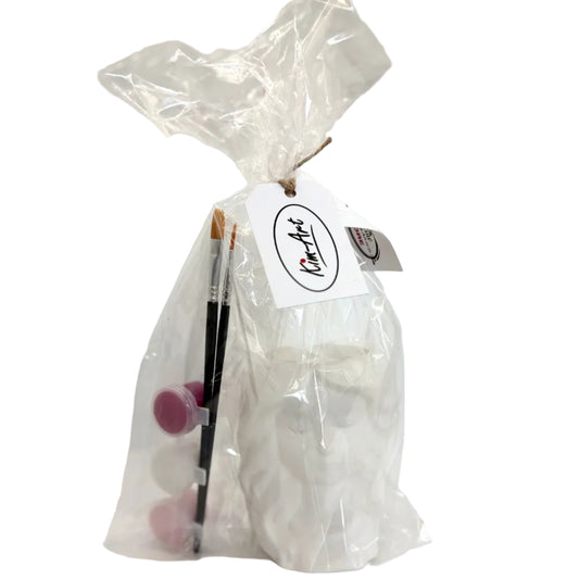Girl face figurine painting kit 3