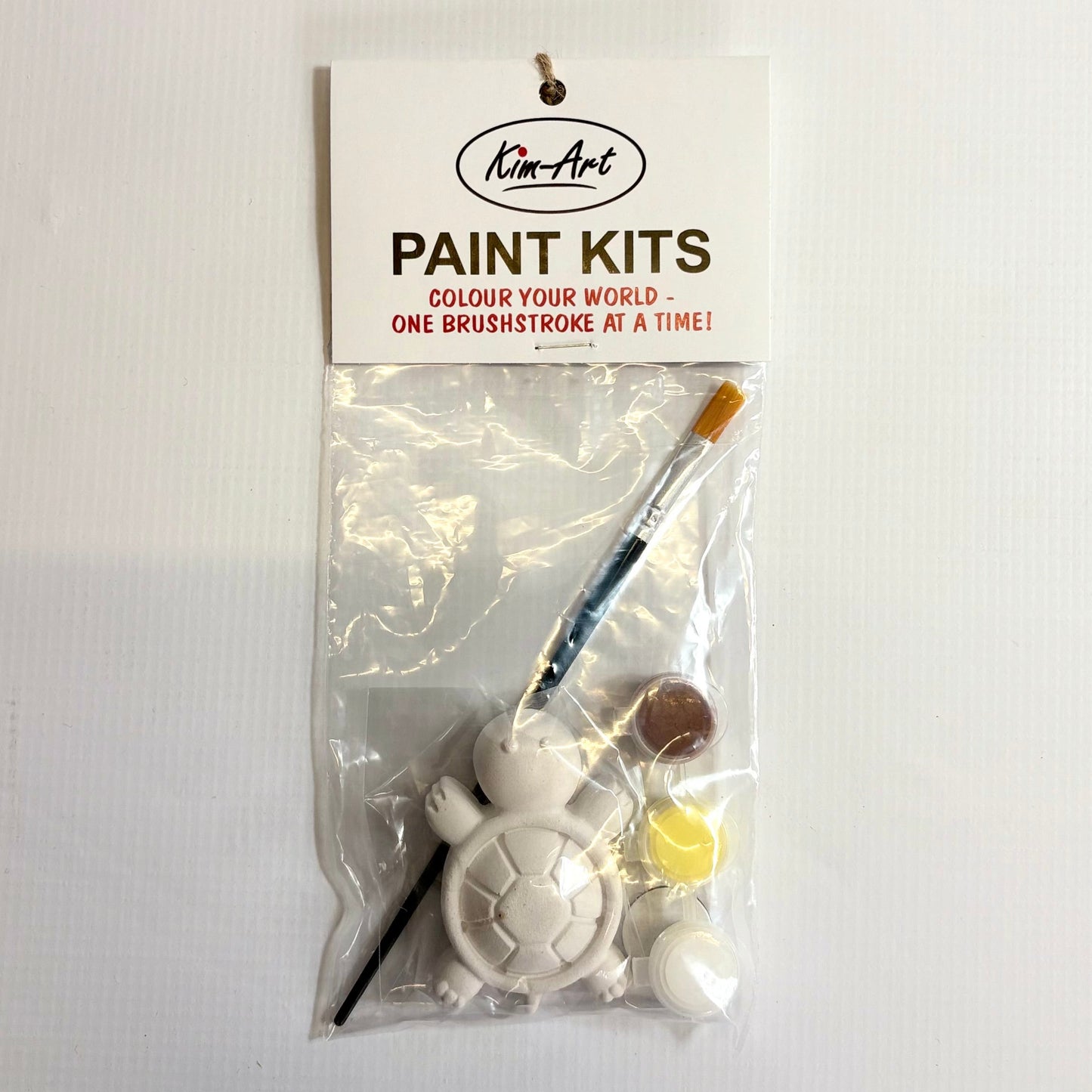 Turtle figurine painting kit