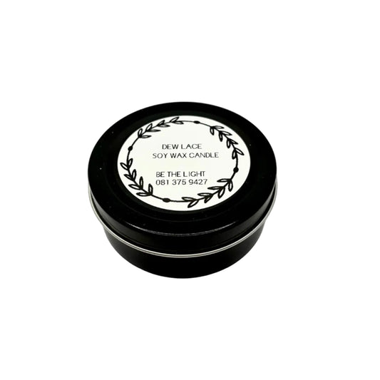 Dew lace soy wax candle