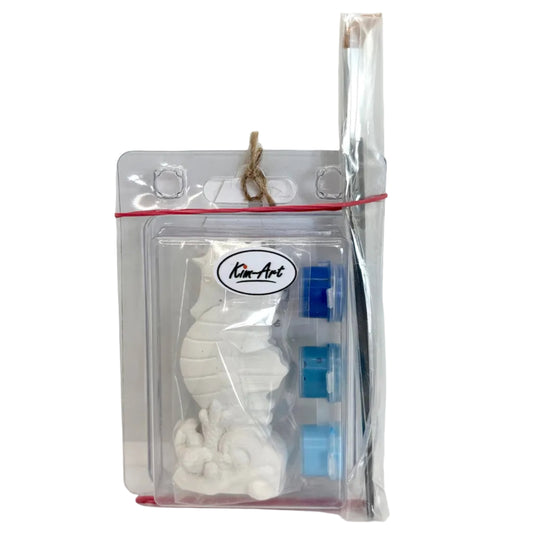 Sea horse figurine painting kit