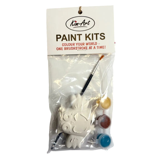 Owl figurine painting kit 2
