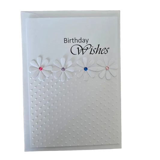 Hand made Happy Birthday card and envelope.