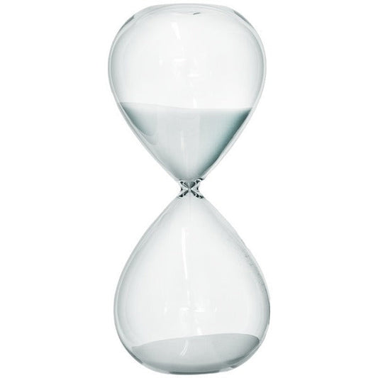 Hourglass with White Sand (30mins)